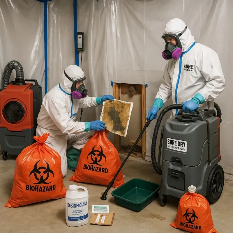 Contaminated Water Handling Protocols process in Meade County, KY